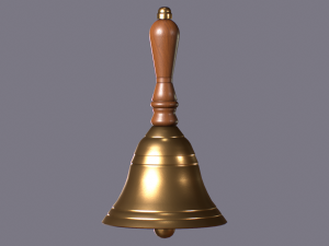 Hand Bell Modelo 3D