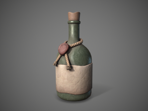Bottle 3D 모델