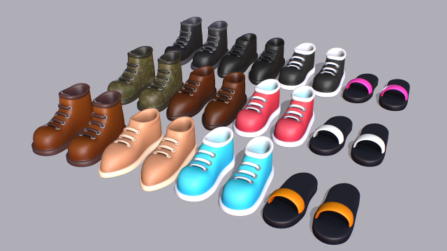 Modell shoes top