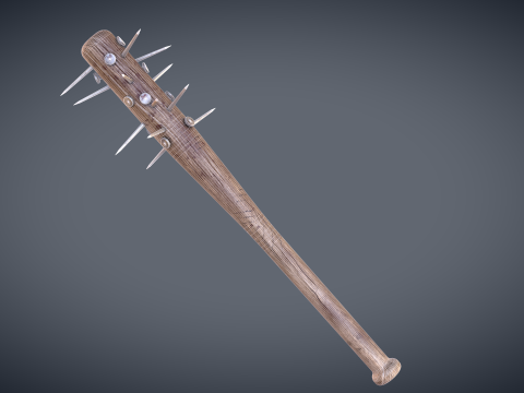 Spiked Baseball Bat 3Dモデル