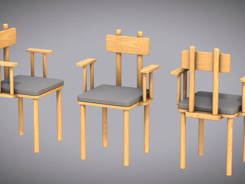 Chair Modern 3D Model