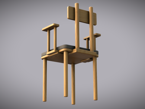 Chair Modern 3D Model