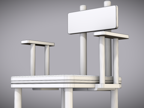 Chair Modern 3D Model