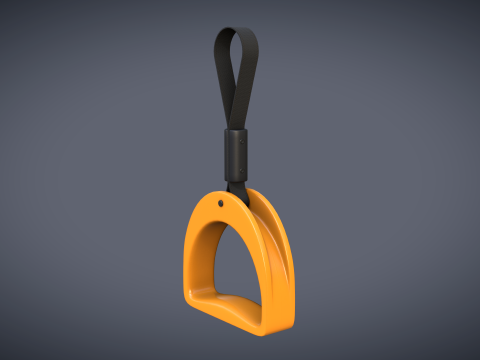 Bus Handle Hand Grip 3D 모델