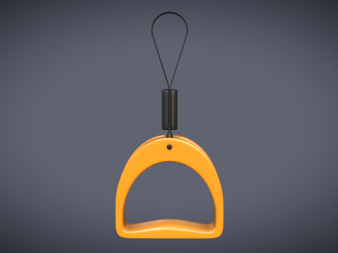 Bus Handle Hand Grip Modello 3D