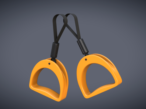 Bus Handle Hand Grip Modello 3D