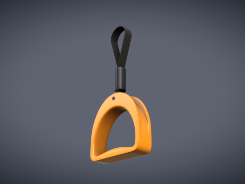 Bus Handle Hand Grip Modello 3D