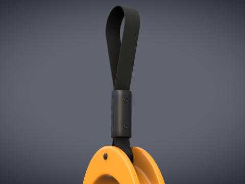 Bus Handle Hand Grip Modello 3D