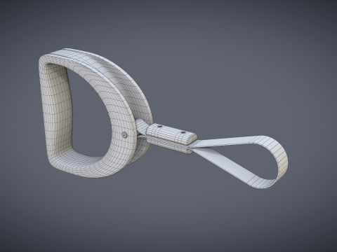 Bus Handle Hand Grip Modello 3D