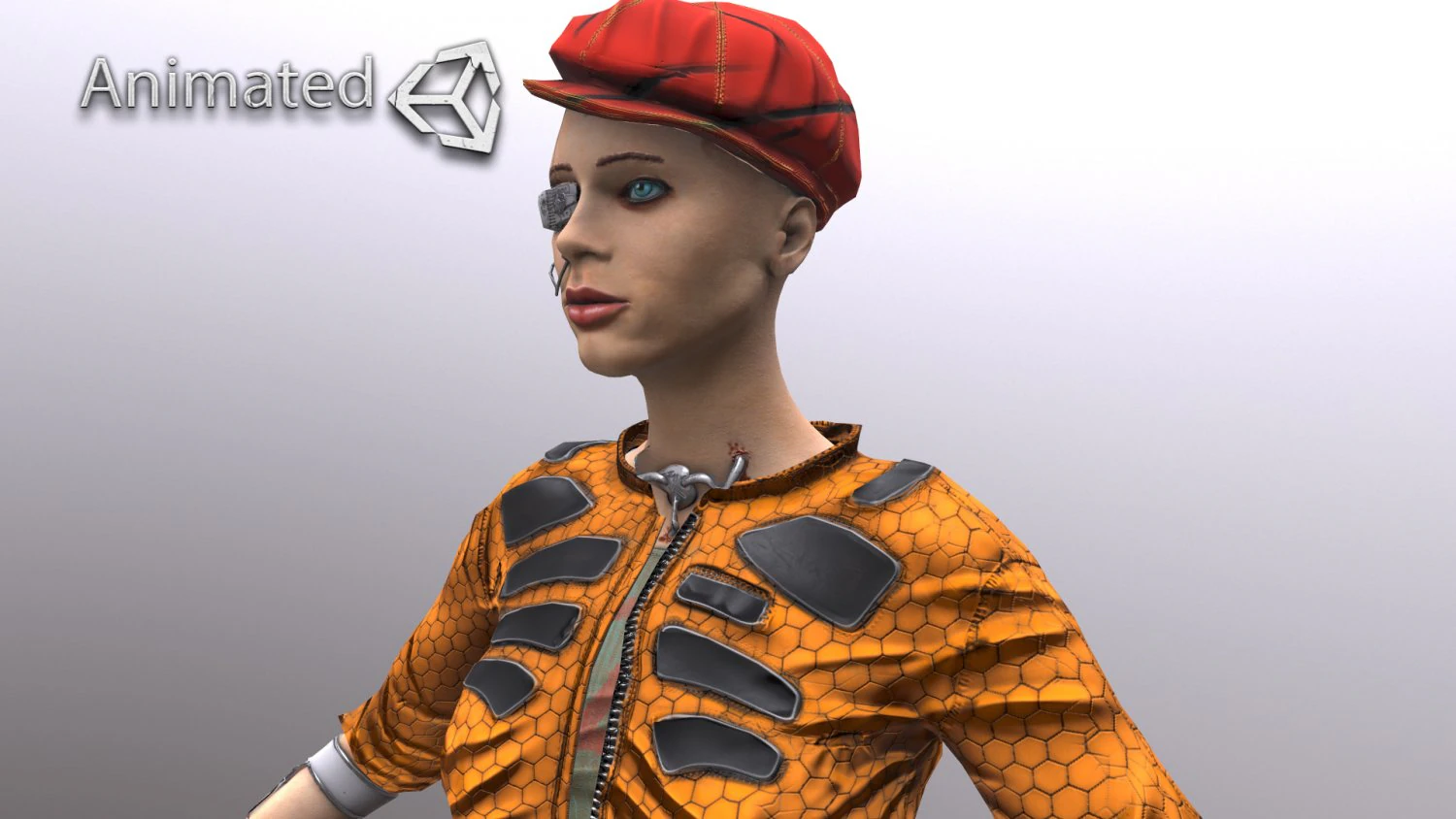 prototype girl 3D Model .c4d .max .obj .3ds .fbx .stl .blend