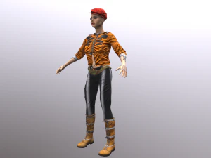 prototype girl 3D Model