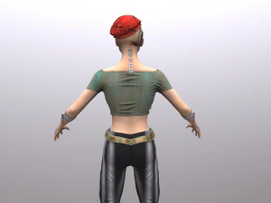 prototype girl 3D Model