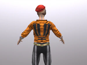 prototype girl 3D Model
