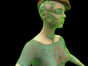 prototype girl 3D 模型