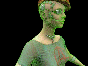 prototype girl 3D Model