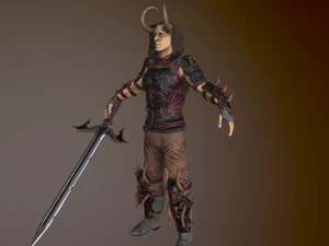 fallen druid 3D Model