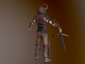 fallen druid 3D Model