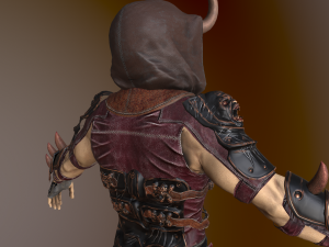 fallen druid 3D 모델