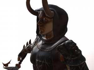 fallen druid 3D 모델