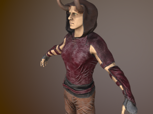 fallen druid 3D 모델