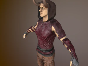 fallen druid 3D Model