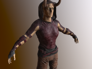 fallen druid 3D 모델