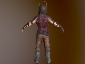 fallen druid 3D 모델