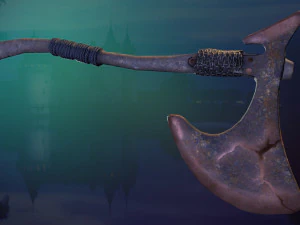 five old axes 3D Model