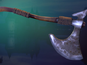 five old axes 3D Model