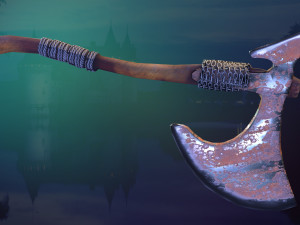 five old axes 3D Model