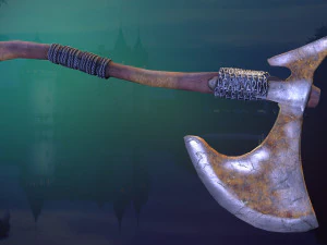 five old axes 3D Model