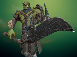 orc warrior 3D Модель