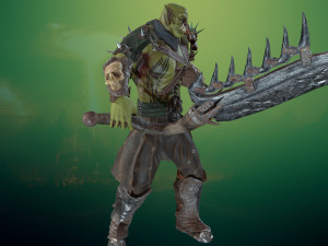 orc warrior 3D Модель