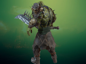 orc warrior 3D Модель