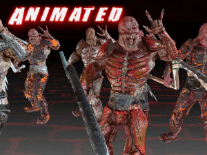 Cehennem savaş&ccedil;ısı 3D Model