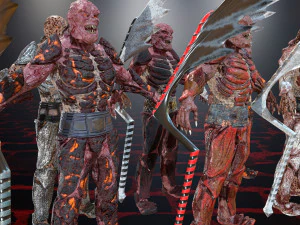 hell warrior 3D Model