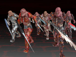 hell warrior 3D Model