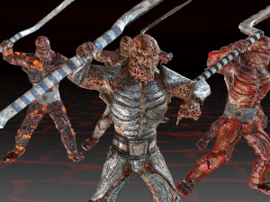 hell warrior 3D 模型