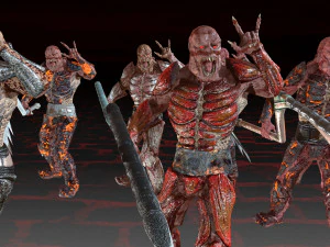 hell warrior 3D Model