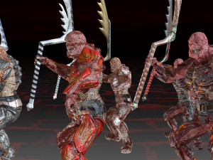 hell warrior 3D 模型