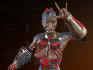 space baby Modelo 3D