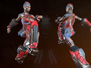 space baby Modelo 3D