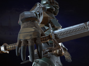 modern knight 3D Model