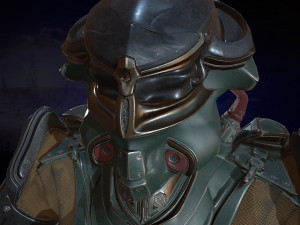 modern knight 3D Model