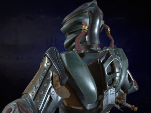 modern knight 3D Model