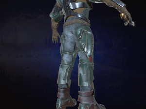 modern knight 3D Model