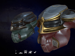 helmet 3D 모델