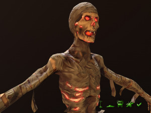 mummy 3D 모델