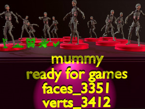 mummy 3D Model