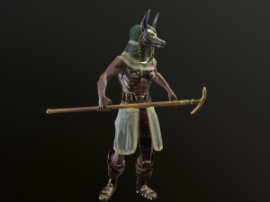 anubis 3D मॉडल